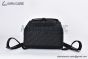 Dior Saddle Backpack with Flap Black Oblique Jacquard with Black Grained Calfskin