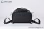 Dior Saddle Backpack with Flap Black Grained Calfskin