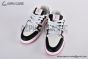 LV Trainer Sneaker Grained Leather Panda Pink 1ADF3Q