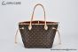 LV Neverfull MM Monogram Cerise Red & Brown M46987