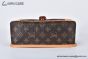 LV Diane Satchel Bag Monogram Canvas Brown M45985