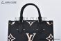 LV OnTheGo PM Bag Monogram Empreinte Leather Black M45659
