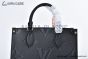 LV OnTheGo PM Bag Monogram Empreinte Leather Black M45653