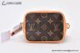 LV Nano Noé Bag Monogram Canvas Brown M81266