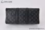 LV Keepall Bandoulière 35 Monogram Eclipse Canvas Black M46655