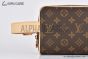 LV Locker Dopp Kit Monogram Canvas Brown M83112