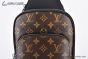 LV Avenue Slingbag Monogram Macassar Canvas Brown M46327