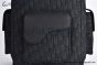 Dior Saddle Backpack with Sidepocket Black Oblique Jacquard with Black Grained Calfskin
