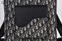 Dior Saddle Backpack Beige & Black Dior Oblique Jacquard with Black Grained Calfskin