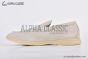 Loro Piana Summer Walk Loafer Suede Classic Beige