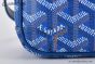 Goyard Cap-Vert PM Bag Canvas & Calfskin Sky Blue