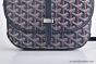 Goyard Belvedere PM Bag Canvas & Taurillon Leather Navy Blue