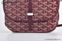 Goyard Belvedere PM Bag Canvas & Taurillon Leather Burgundy