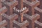 Goyard Grenelle Passport Cover Burgundy