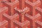 Goyard Grenelle Passport Cover Red