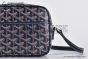 Goyard Cap-Vert PM Bag Canvas & Calfskin Navy Blue