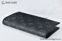 LV Brazza Wallet Gray Monogram Eclipse Canvas M61697