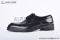 Prada Brushed Black Leather Derby II