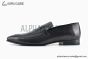 Hermes Giovanni Black Lambskin Leather Loafer