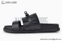 Hermes Jackson Black Calf Leather Sandal