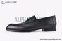 Hermes Paris Black Leather Loafer