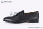 Hermes Ancora Black Smooth / Croco Patern Leather Loafer