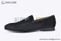 Hermes Tenor Black Suede Leather Loafer