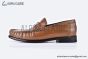 Hermes Karlo Brown Smooth Leather Loafer