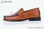 Hermes Igor Gradient Brown Smooth Leather Loafer