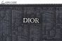 Dior A5 Pouch Black Oblique Jacquard