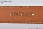 HERMES H Guillochee Belt YG Buckle & Noir / Orange Reversible Epsom Leather Belt