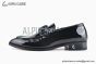 Christian Louboutin Chambelimoc Black Patent Leather Loafers