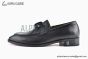 Christian Louboutin Chambelimoc Black Waxed Leather Loafers