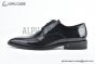 Balenciaga Black Waxed Leather Derby
