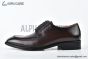Ferragamo Smooth Brown Leather Derby
