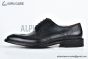 Prada Classic Black Smooth Leather Brogue Oxford