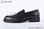 Prada Black Smooth Leather Loafer