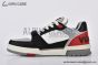 LV Trainer Sneaker Monogram Canvas & Leather Red 1AC4ZQ