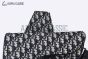 Dior Saddle Bag Beige & Black Oblique Jacquard