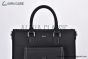Dior Saddle Tote Bag Black Grained Calfskin