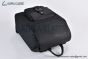 Dior Saddle Backpack with Flap Black Oblique Jacquard with Black Grained Calfskin