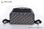 Dior Dior 8 Backpack Beige & Black Oblique Jacquard
