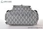Dior Hit the Road Rucksack Gray Diamond Canvas with Smooth Calfskin