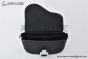 Dior Mini Saddle Messenger Bag with Flap Black Grained Calfskin