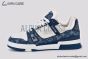 LV Trainer Sneaker Monogram Denim & Embossed 1A9JGT