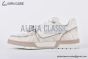 LV Trainer Sneaker Monogram Leather Beige $ White 1AHTUA