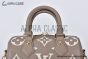 LV Speedy Bandoulière 20 Bag Monogram Empreinte Leather Gray M46575