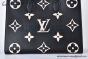 LV OnTheGo MM Bag Monogram Empreinte Leather Black M45495