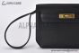 Hermes Kelly Depeches 25 Noir Togo Leather Gold Hardware Fully Handmade