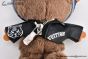 LV Louis Bear Bag Charm Black M03206